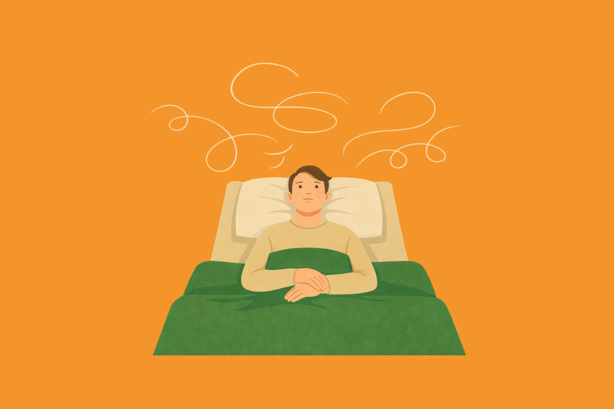 No puedo dejar de pensar por la noche y ansiedad nocturna